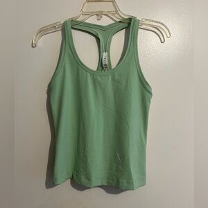 Lululemon Athletica Green Tank Top